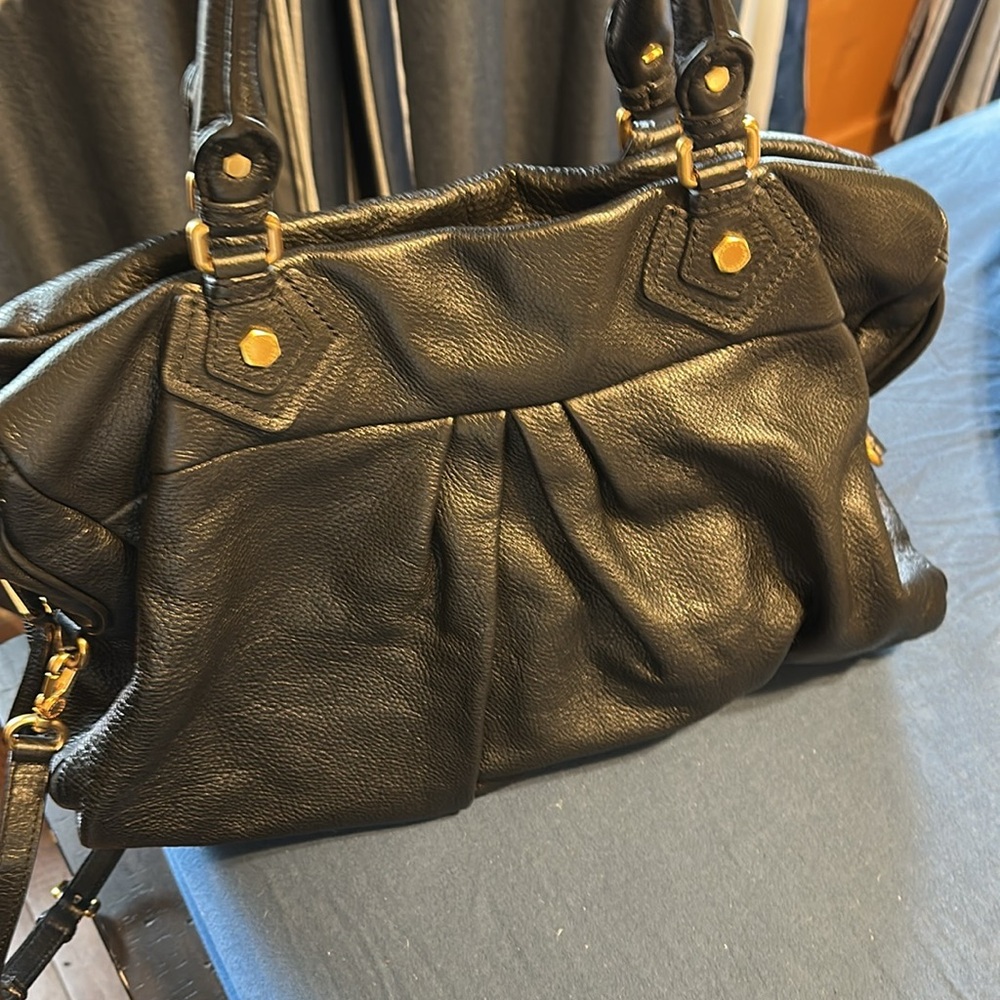 Marc Jacobs Black Leather Handbag